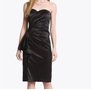 White House Black Market Sweatheart neck strapless dress 8